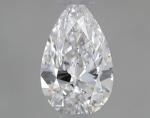 0.36 carat D-VVS2 Natūralus Pear Deimantas (1)