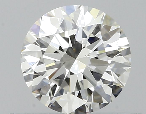 0.41 carat G-VVS2 Excellent cut Natūralus Round Deimantas (1)