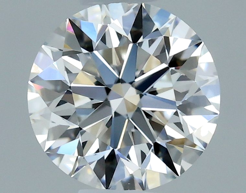 0.5 carat F-VVS1 Excellent cut Natūralus Round Deimantas (1)