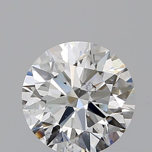 0.53 carat I-SI1 Excellent cut Natūralus Round Deimantas (1)
