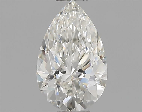 0.45 carat H-VS2 Natūralus Pear Deimantas (1)