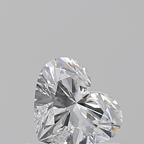 0.62 carat D-SI1 Natūralus Heart Deimantas (1)