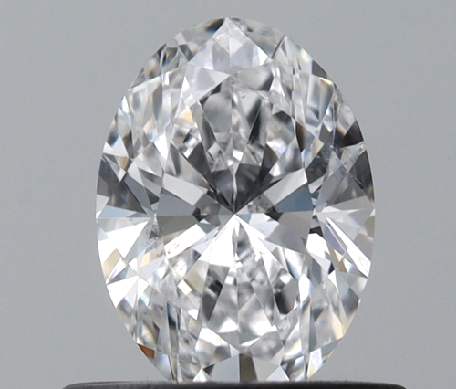 0.5 carat D-SI1 Natūralus Oval Deimantas (1)