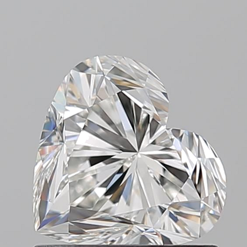 1.02 carat H-VVS1 Natūralus Heart Deimantas (1)