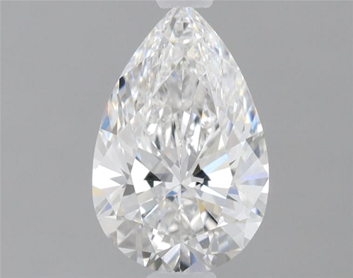 0.61 carat E-IF Natūralus Pear Deimantas (1)