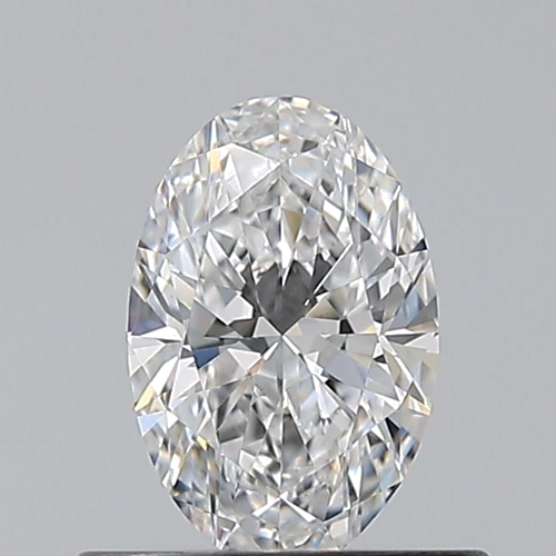 0.5 carat D-VS2 Natūralus Oval Deimantas (1)