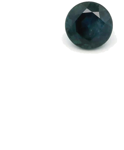 0.57 carat BLUE Round Safyras (1)