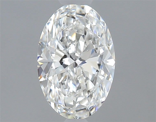 0.52 carat F-VVS1 Natūralus Oval Deimantas (1)