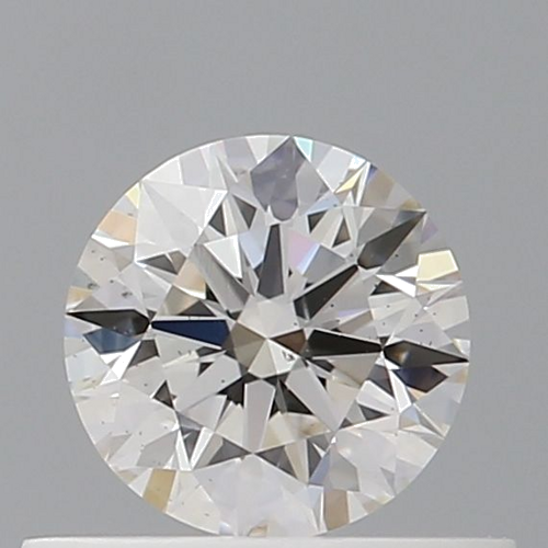 0.46 carat H-SI1 Excellent cut Natūralus Round Deimantas (1)