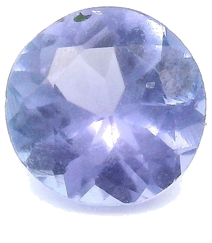 0.57 carat BLUE Round Tanzanite (1)