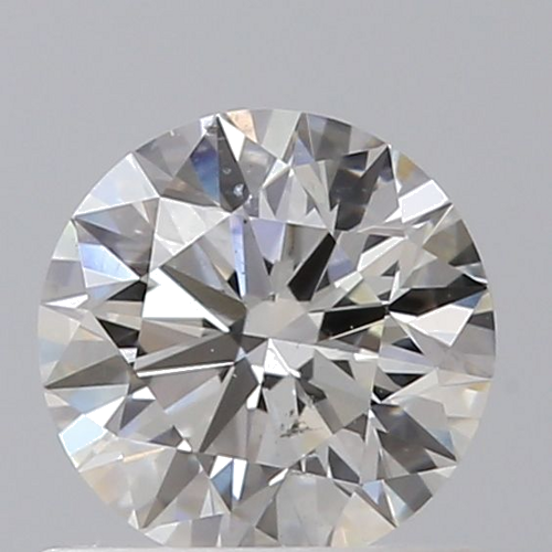 0.61 carat H-SI2 Excellent cut Natūralus Round Deimantas (1)