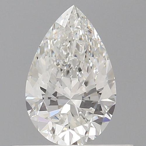 0.5 carat G-VS1 Natūralus Pear Deimantas (1)