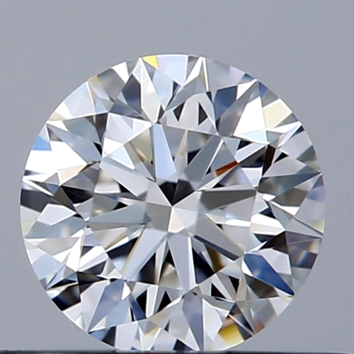0.43 carat F-VVS1 Excellent cut Natūralus Round Deimantas (1)