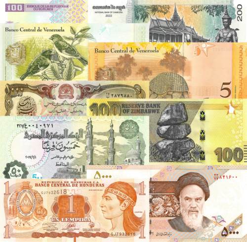 Pasaules banknotes 50 gab. (1)