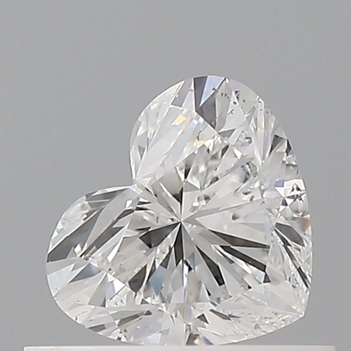 0.52 carat E-SI1 Natūralus Heart Deimantas (1)