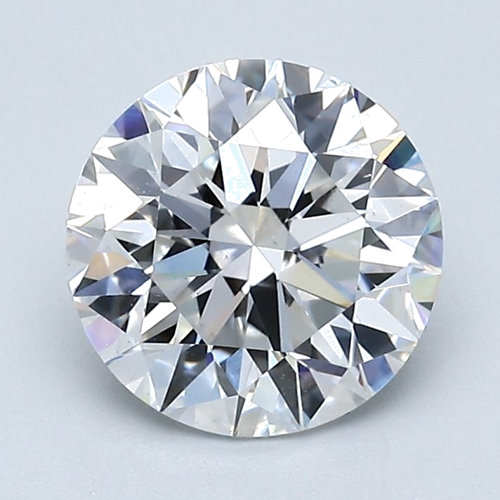 2.02 carat D-VS1 Very Good cut Natūralus Round Deimantas (1)