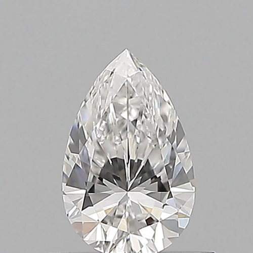 0.5 carat E-IF Natūralus Pear Deimantas (1)