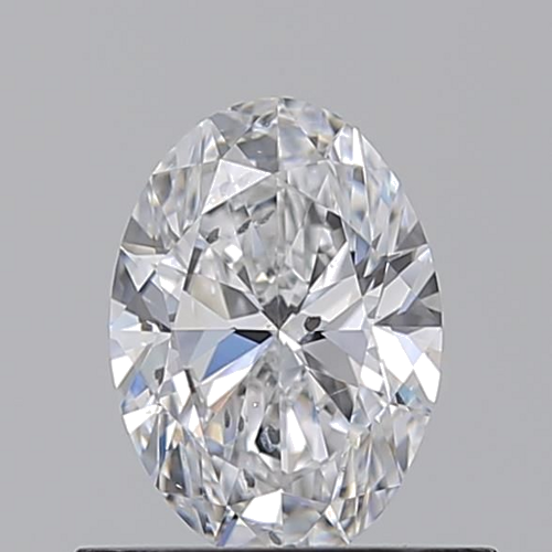 0.55 carat D-SI2 Natūralus Oval Deimantas (1)