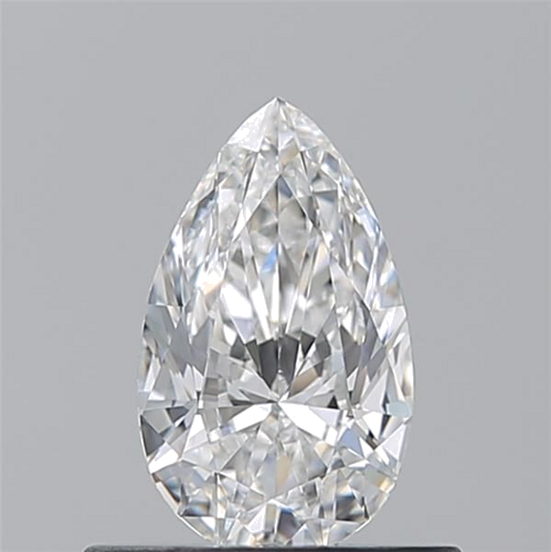 0.5 carat E-VVS2 Natūralus Pear Deimantas (1)