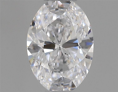 0.31 carat D-SI2 Natūralus Oval Deimantas (1)