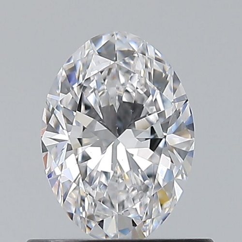 0.58 carat D-VS1 Natūralus Oval Deimantas (1)