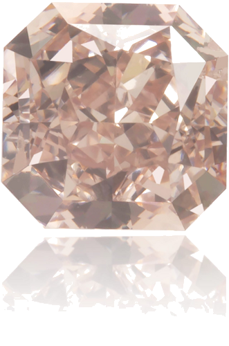 0.42 carat Fancy Pink-SI1 Natūralus Radiant Deimantas (1)
