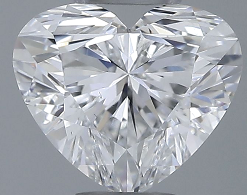 0.9 carat E-SI1 Natūralus Heart Deimantas (1)