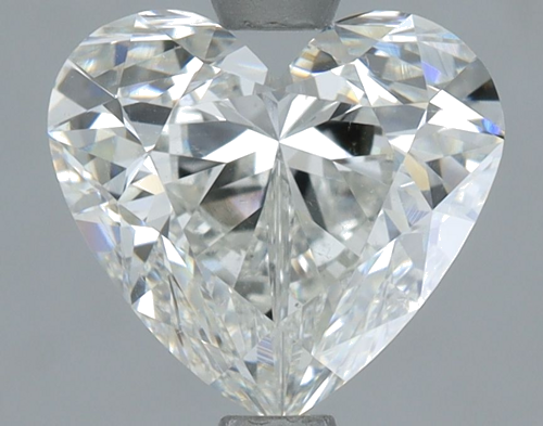 1.71 carat I-SI1 Natūralus Heart Deimantas (1)
