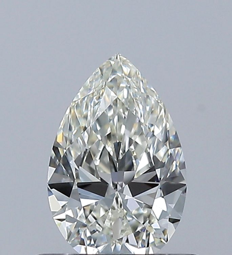 0.53 carat J-VVS1 Natūralus Pear Deimantas (1)