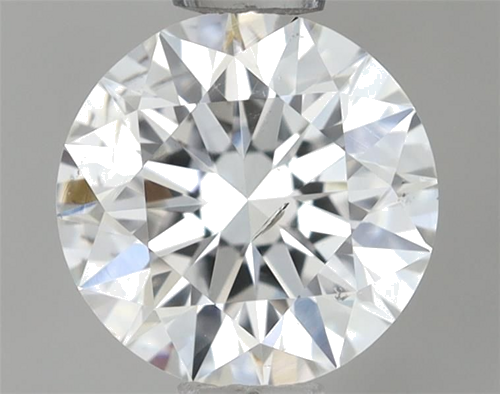 0.61 carat F-SI1 Excellent cut Natūralus Round Deimantas (1)