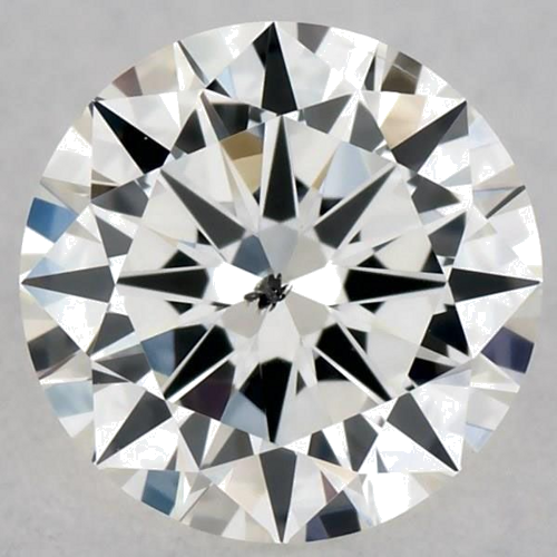 0.4 carat J-SI2 Very Good cut Natūralus Round Deimantas (1)