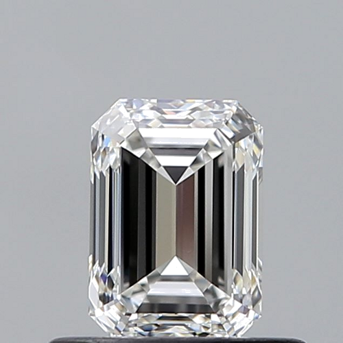 0.58 carat F-VVS2 Natūralus Emerald Deimantas (1)