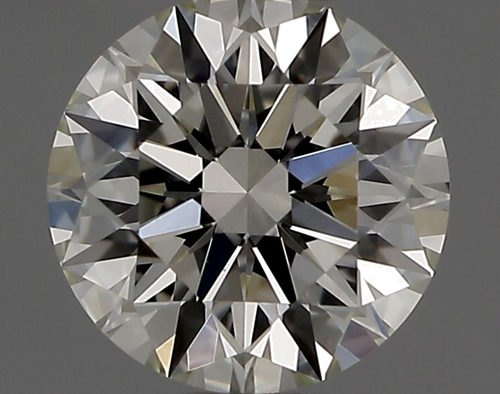 0.43 carat K-VVS2 Excellent cut Natūralus Round Deimantas (1)