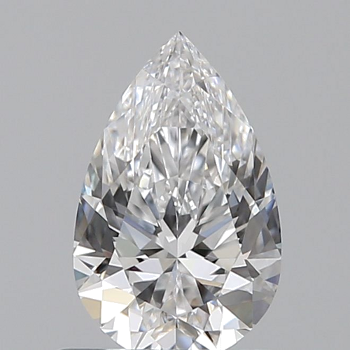 0.6 carat E-VS1 Natūralus Pear Deimantas (1)