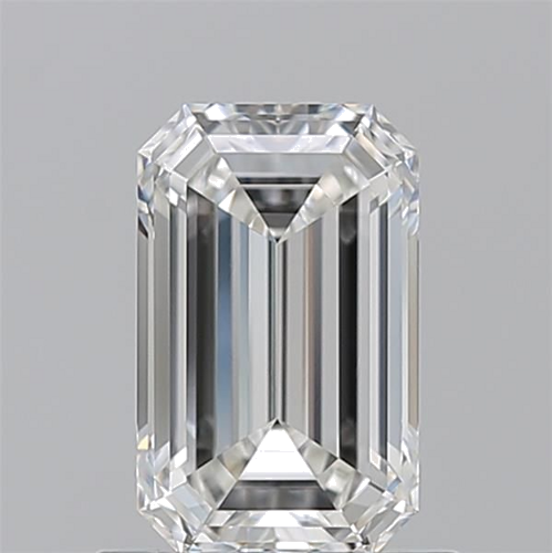 1.01 carat H-VVS2 Natūralus Emerald Deimantas (1)