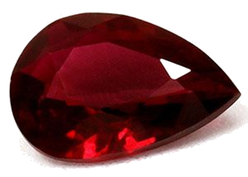 0.53 carat RED Pear Rubinas (1)