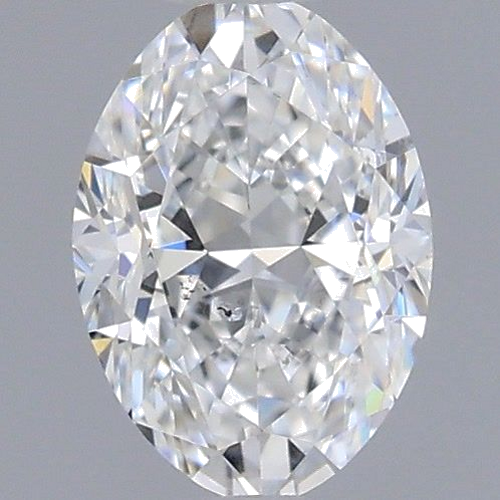 0.3 carat E-SI2 Natūralus Oval Deimantas (1)