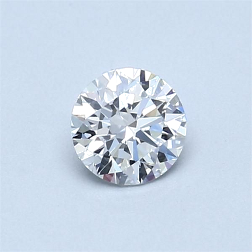 0.4 carat D-VVS1 Excellent cut Natūralus Round Deimantas (1)