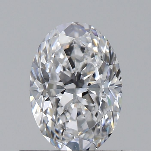 0.6 carat D-SI1 Natūralus Oval Deimantas (1)