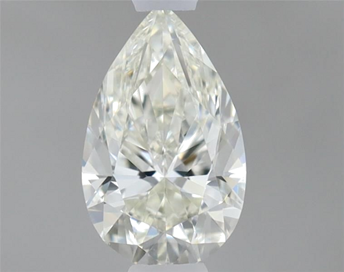 0.53 carat K-VVS2 Natūralus Pear Deimantas (1)