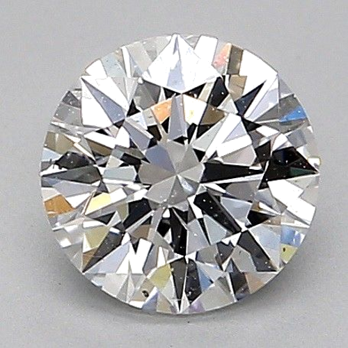 0.84 carat D-SI1 Excellent cut Natūralus Round Deimantas (1)