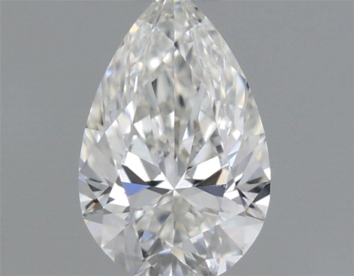 0.36 carat G-VS2 Natūralus Pear Deimantas (1)