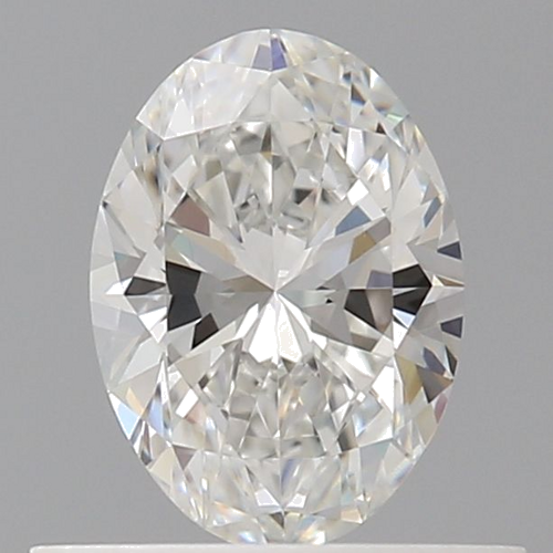 0.5 carat F-VVS1 Natūralus Oval Deimantas (1)