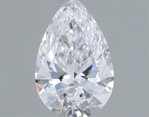 0.38 carat D-VS1 Natūralus Pear Deimantas (1)