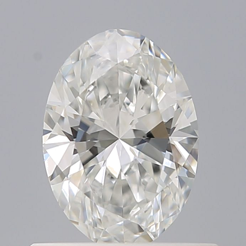 0.52 carat F-VVS1 Natūralus Oval Deimantas (1)