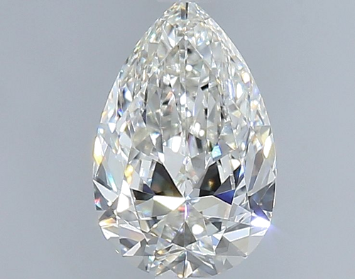 0.9 carat H-VS1 Natūralus Pear Deimantas (1)