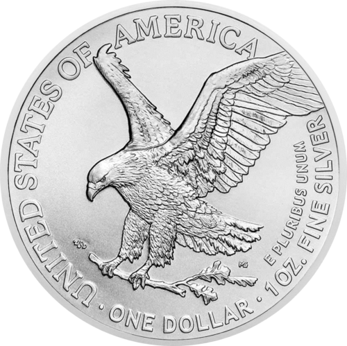 1 унция Сребърна монета American Eagle 2024 (2)