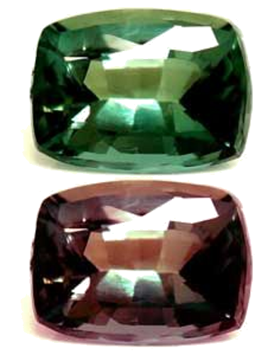 0.36 carat GREEN Cushion Alexandrite (1)