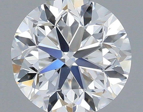 0.5 carat E-VVS2 Fair cut Natūralus Round Deimantas (1)