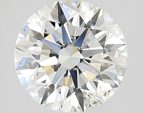 1.63 carat I-SI1 Excellent cut Natūralus Round Deimantas (1)